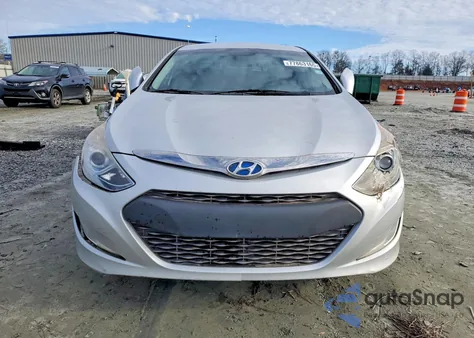 2015 Hyundai Sonata Hybrid из США, поврежденный, VIN KMHEC4A41FA131653